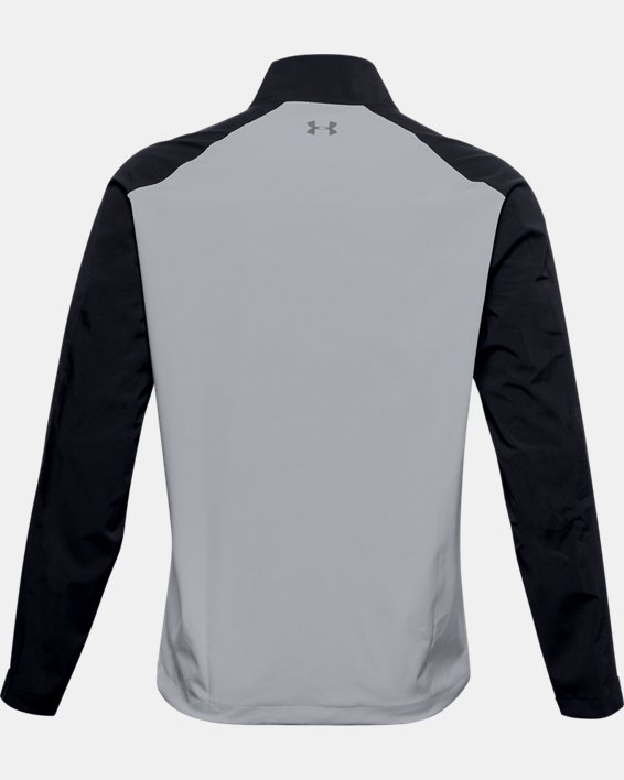 Men's UA Golf Rain Jacket, Gray, pdpMainDesktop image number 6